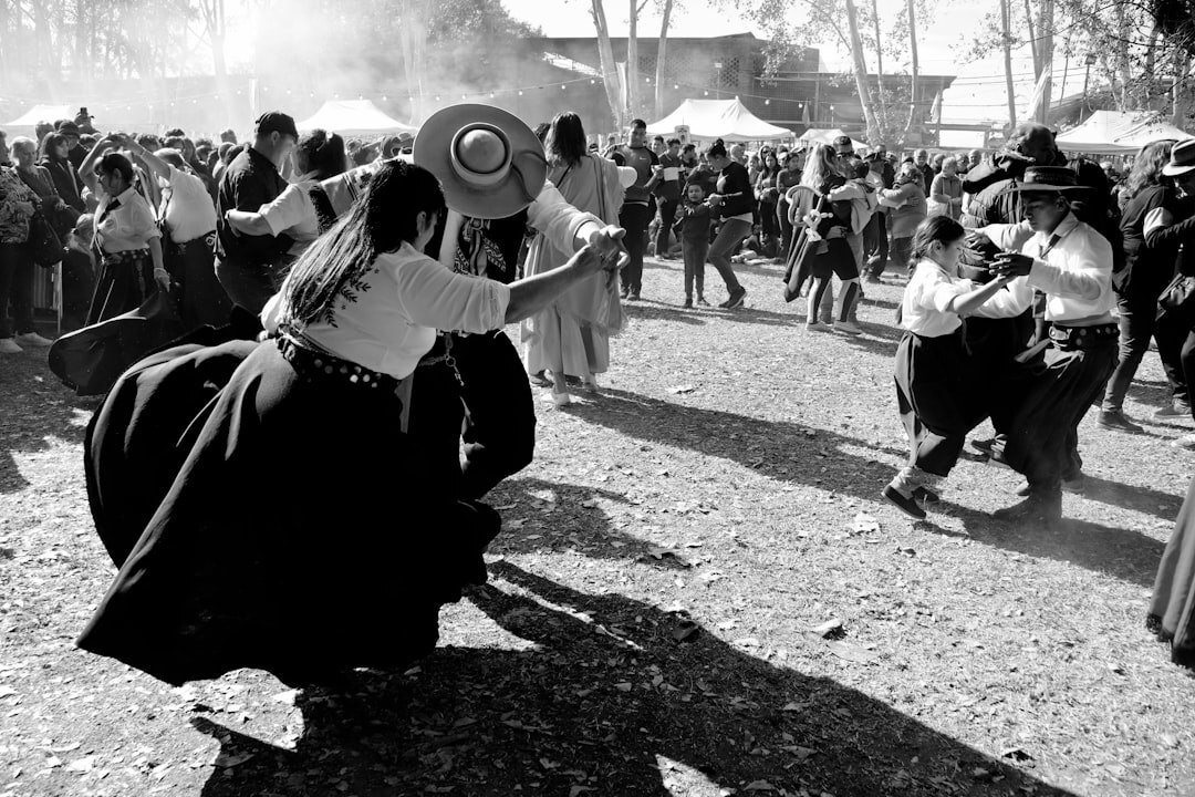 argentine folk festival crowd
